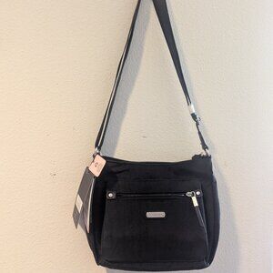 Baggalini Uptown Cross Body Bag -Black NWT